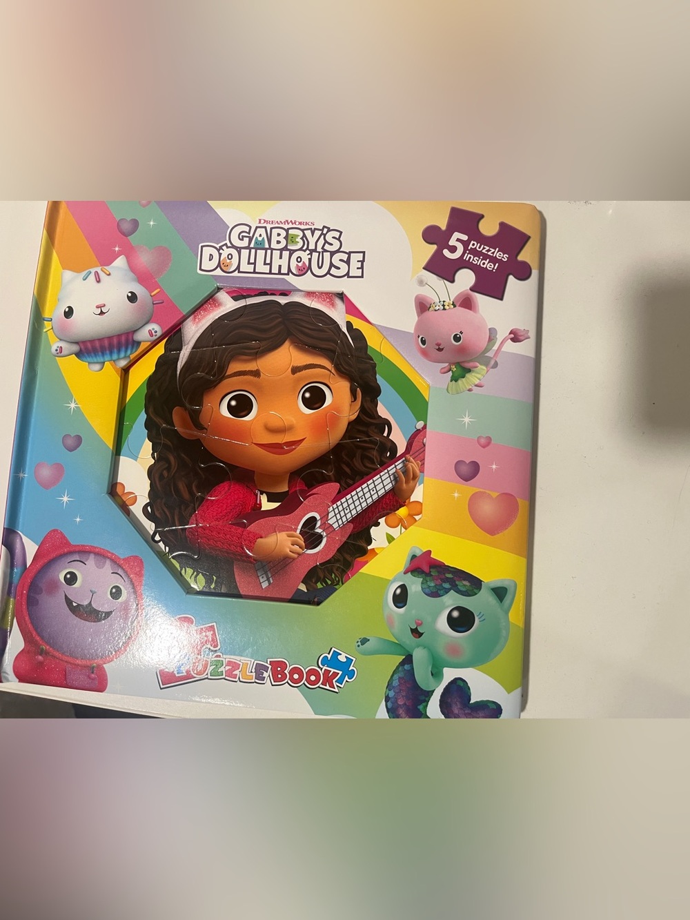 Gabby’s Dollhouse Kids Puzzle Book - Multicolor Cover